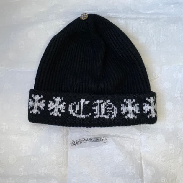 [Free] 크롬하츠 빅 대디 캐시미어 비니 블랙