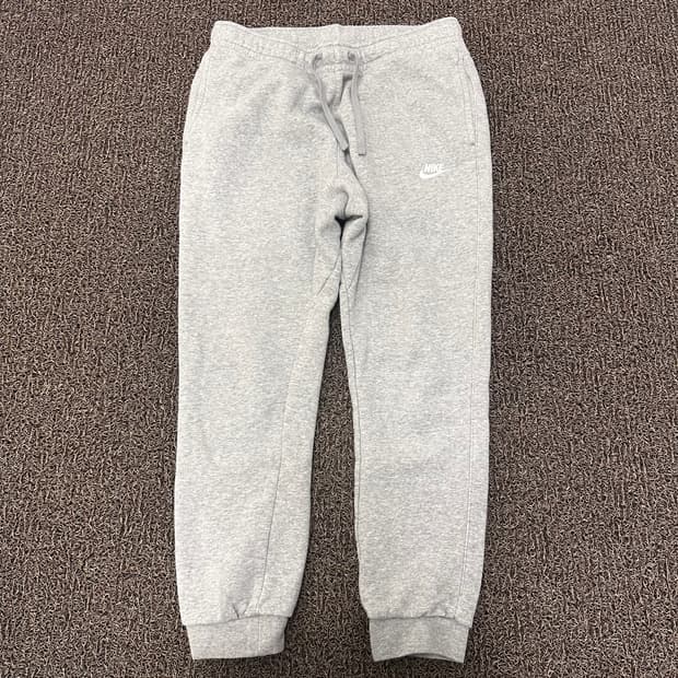 NIKE 나이키 기모 조거팬츠 운동복 바지 그레이 L