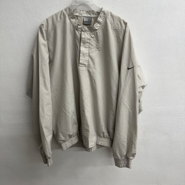 나이키 골프 헨리넥 우븐 웜업 M