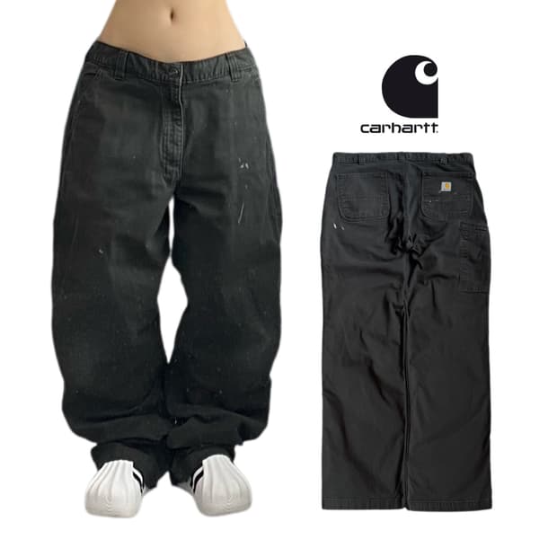 칼하트 OG 카펜터 페이드 와이드 워크팬츠