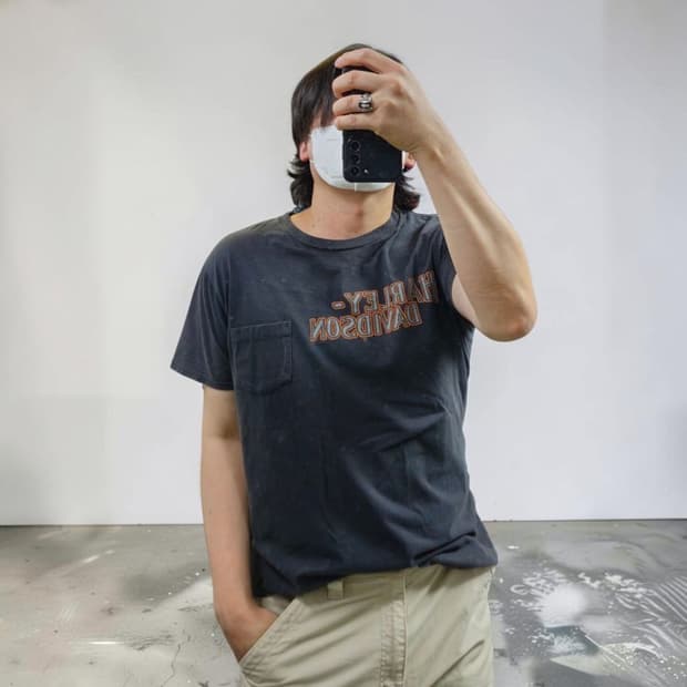 할리데이비슨 반팔티 M0784