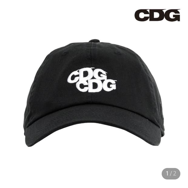 꼼데가르송 뉴에라 콜라보 볼캡