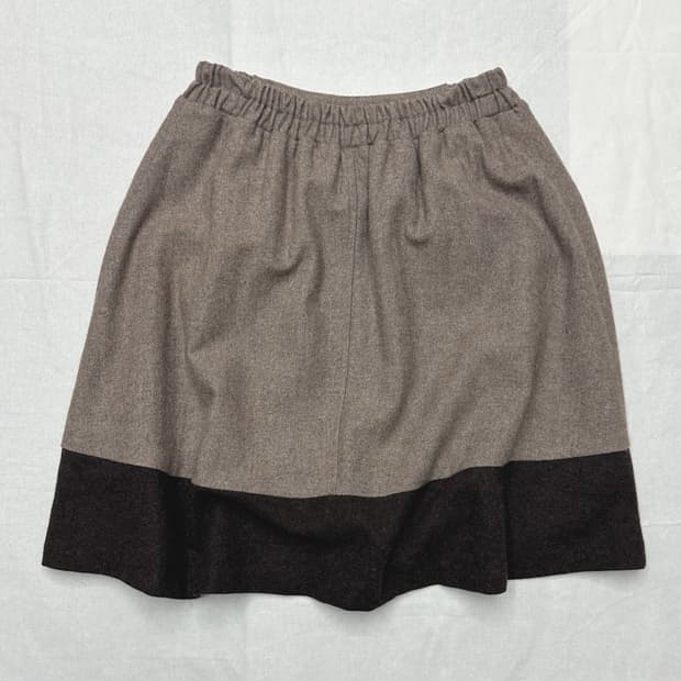 super hakka 울 스커트
