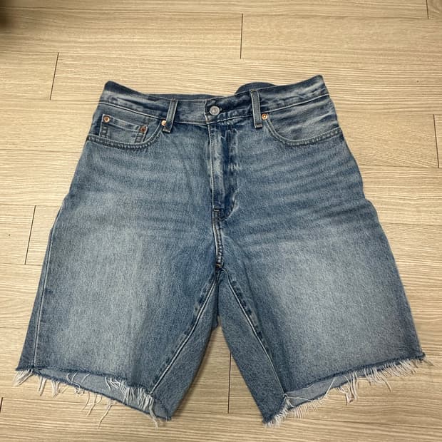 리바이스 468 데님 쇼츠 청 반바지 30사이즈