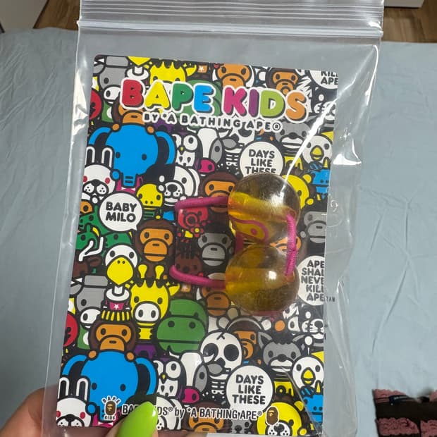 베이프 키즈 베이비 마일로 머리끈