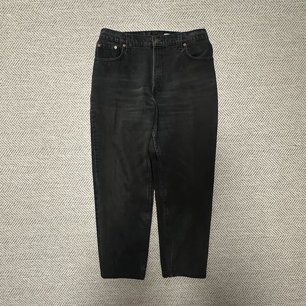 LEVI'S 551 90's usa made black denim