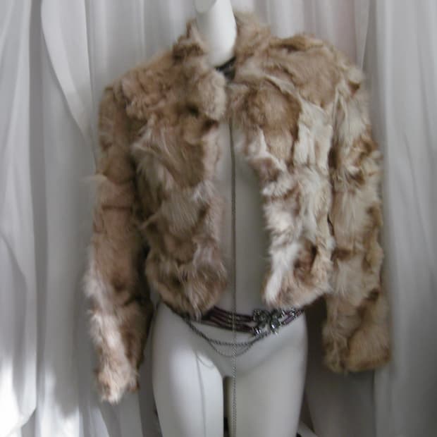 Fox fur jacket 폭스퍼 자켓