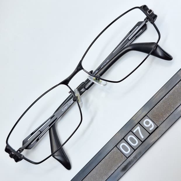 하세가와 Gran-Ciel GL38-051 매트블랙 웰링턴 안경테/일본 