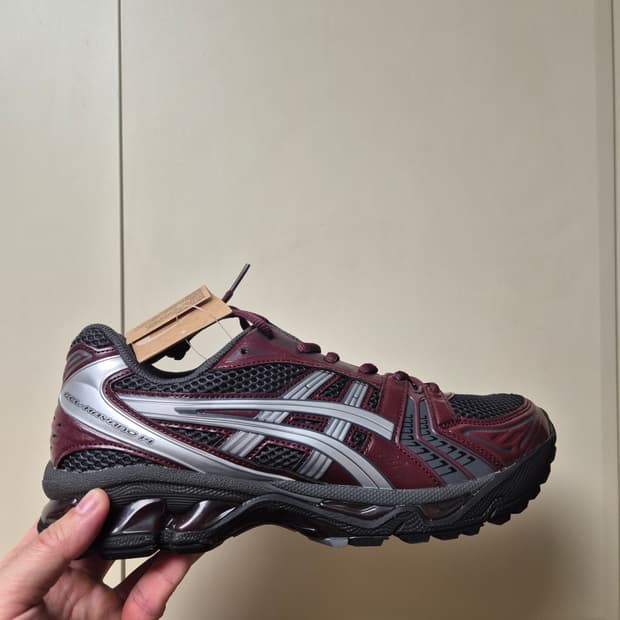 [새상품/270] 아식스 젤 카야노 14 옵시디언 그레이/퓨어 실버