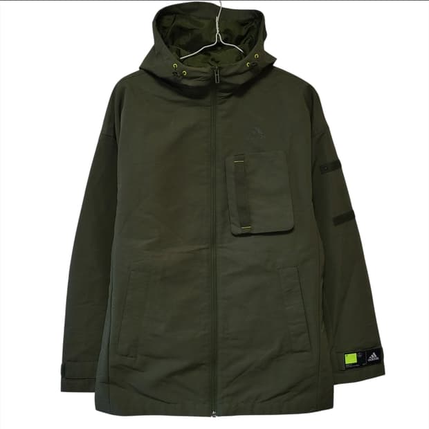 아디다스 기모 야상자켓 95-100 잠바 점퍼