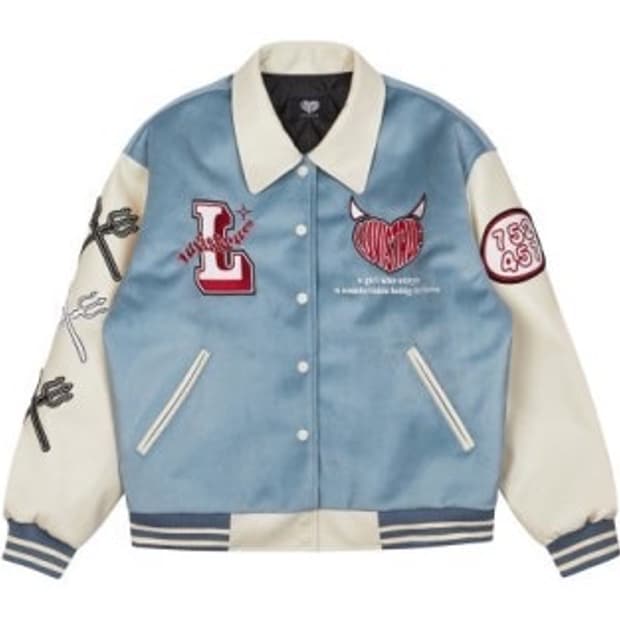 러브이즈 트루 바시티자켓