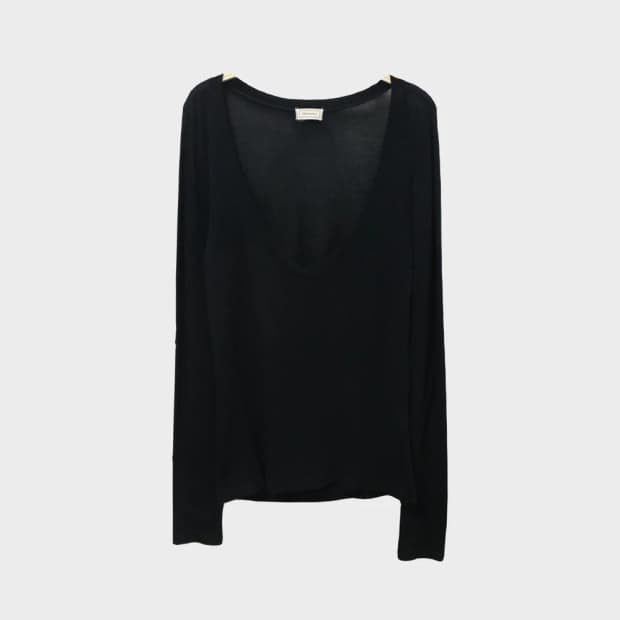 히스테릭 글래머 딥 브이넥 니트 66803