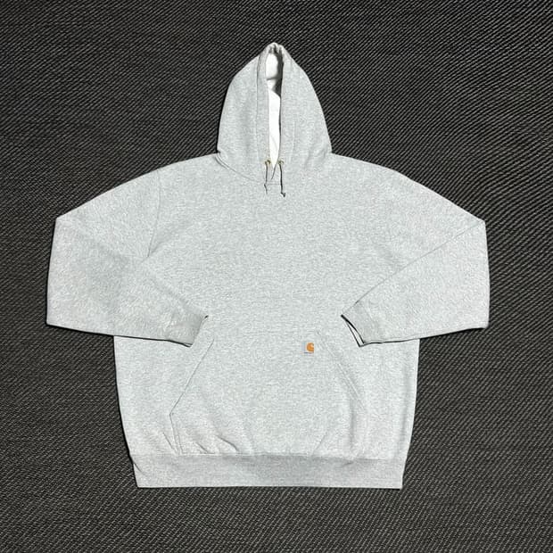 [XXL] Carhartt 칼하트 미드웨이트 기모 그레이 후드티