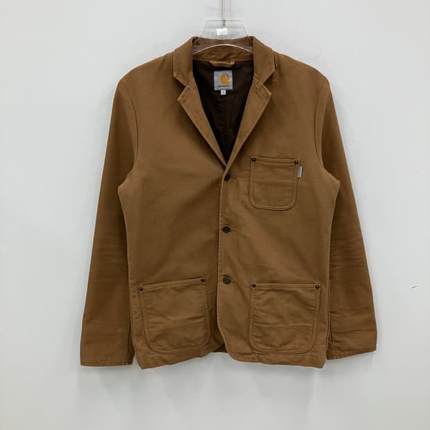 칼하트 브라운 덕 블레이저 자켓 S