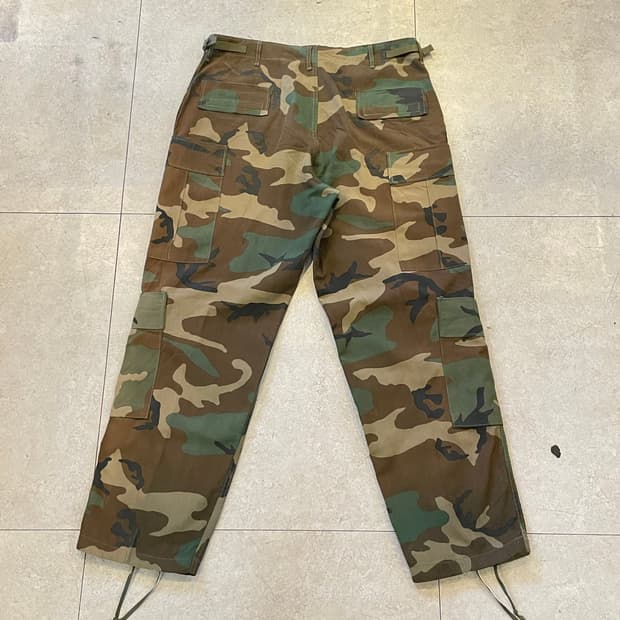 us army 오리지널 에어크루 카모 카고 팬츠 L/S