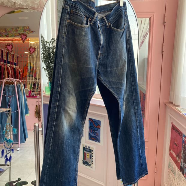리바이스 Levis 일자 데님 팬츠