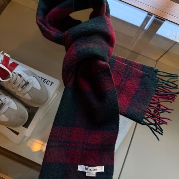 존스톤스 스코티쉬 캐시미어 머플러