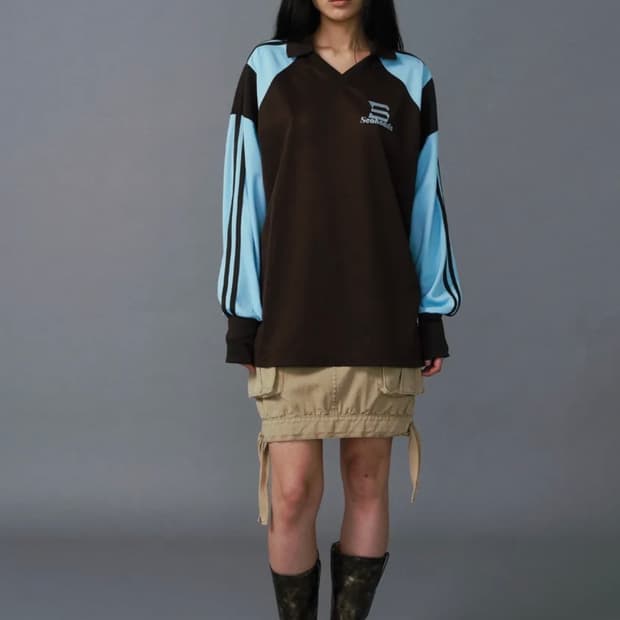 Seo SPORT MESH TOP_BLUE