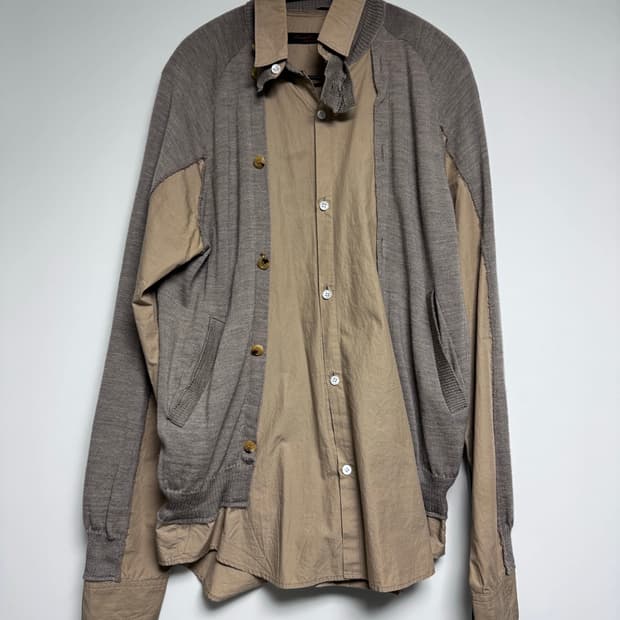 언더커버 도킹 셔츠가디건