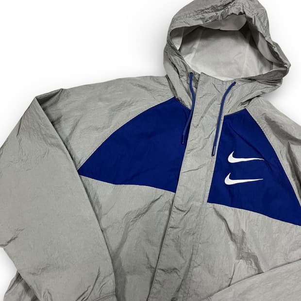 나이키 더블 스우시 바람막이 M