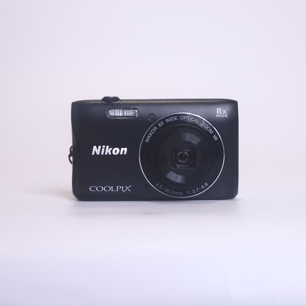니콘 쿨픽스 S3700 블랙  ​