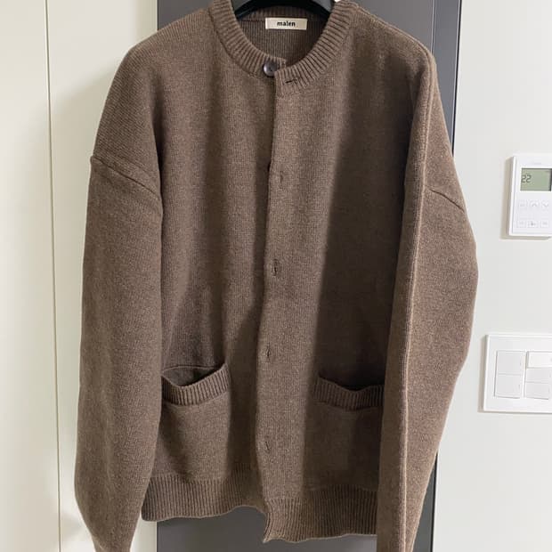 말렌 Malen 브라운 캐시미어 가디건 (2 size)