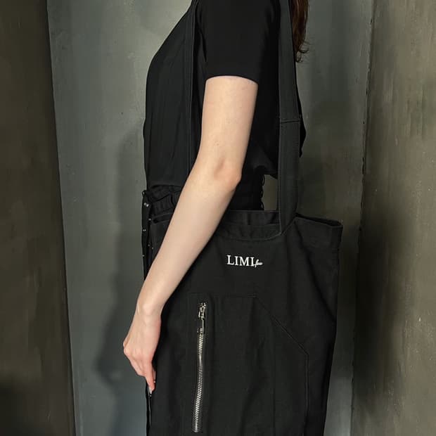 리미 푸 지퍼 포켓 숄더백