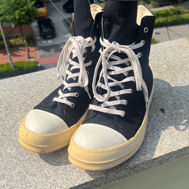 [265] Rick Owens Drkshdw 라몬즈 하이