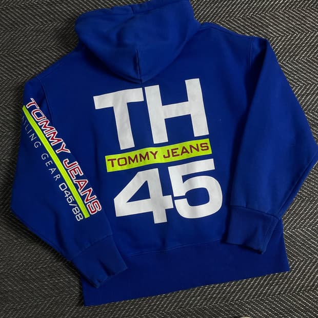 타미힐피거 세일링기어 빅로고 후드 티셔츠y 3300