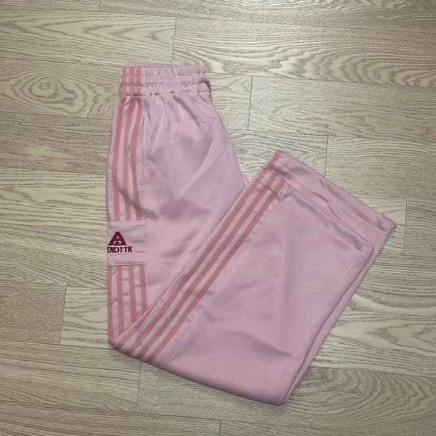 딸기 우유 핑크 조거 팬츠