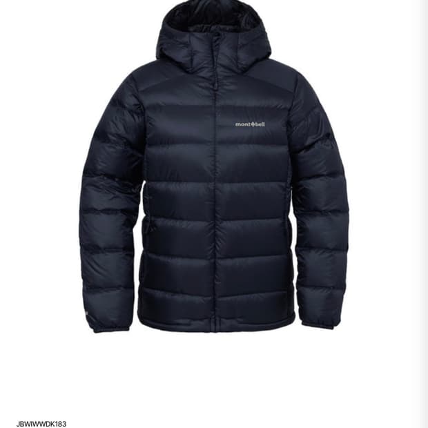 몽벨 라이트 알파인 다운 파카 여1 _ 다크네이비