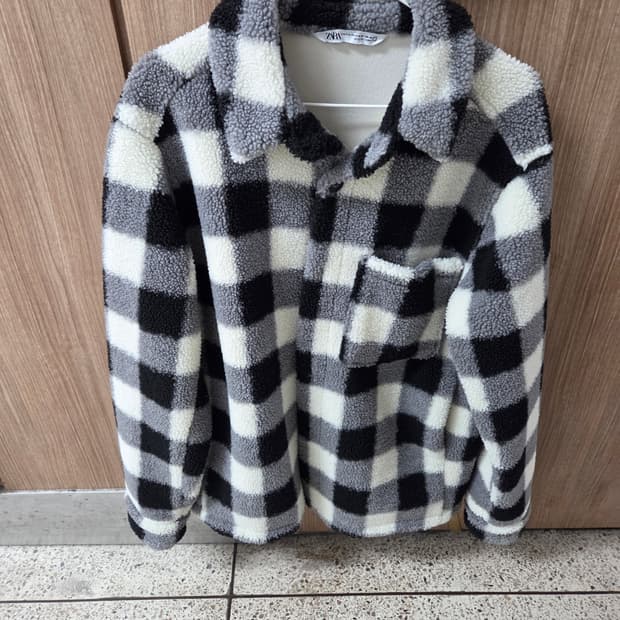 자라 뽀글이 셔츠 자켓 (실측 105)