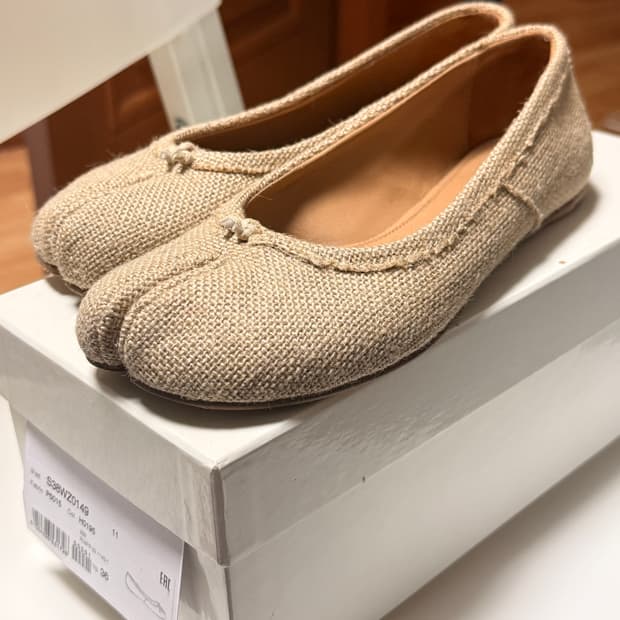 마르지엘라 타비 플랫슈즈