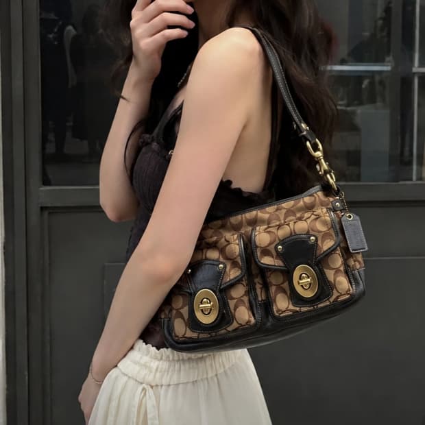 Rare Coach 65th Legacy shoulder bag