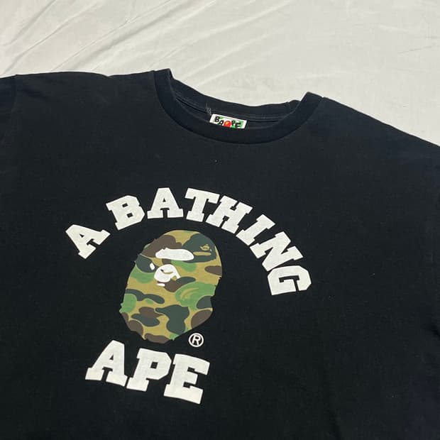 XL 베이프 로고 반팔티