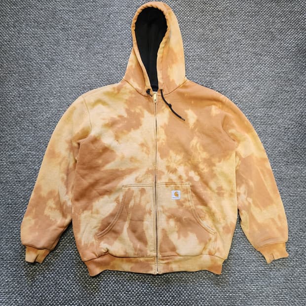 칼하트 타이 다이 후드 집업 M