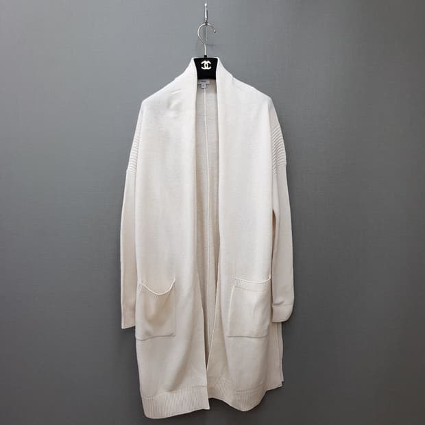 빈스 VINCE 울캐시미어 혼방 루즈핏 롱가디건 XS사이즈