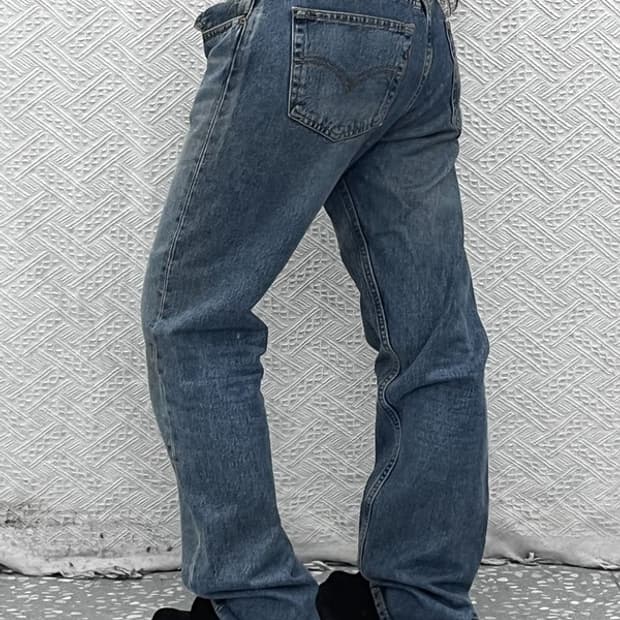 리바이스 올드스쿨 빈티지 워싱 데님팬츠 31인치 C09025