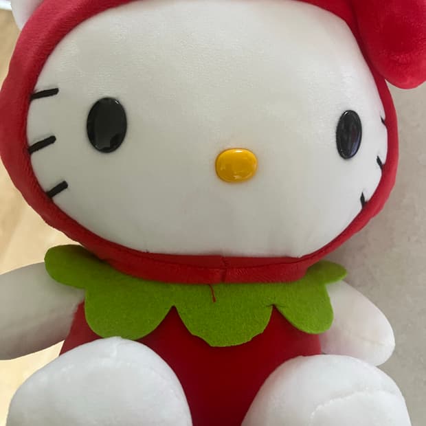 헬로키티 딸기 인형(새제품)