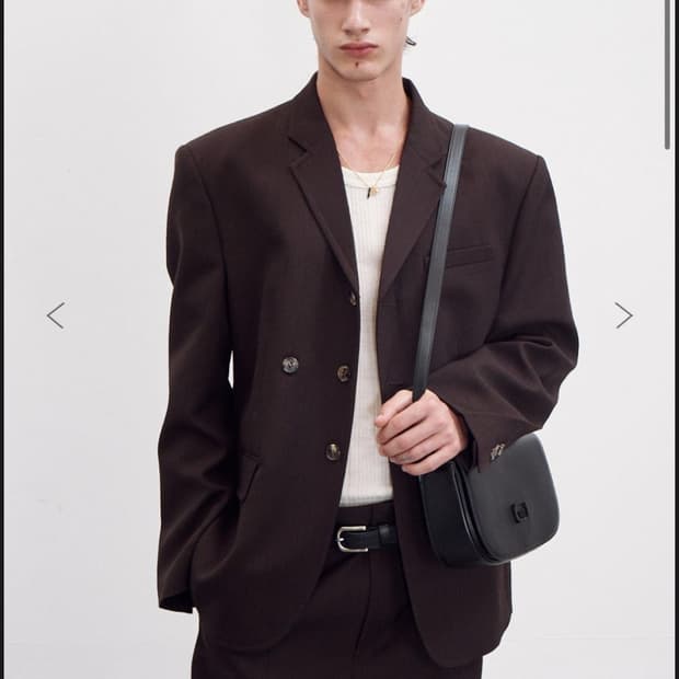 (구매)버진 울 스트라이프 팬츠 M사이즈