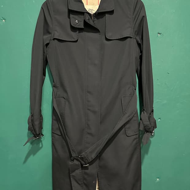 버버리 노바체크 트렌치코트 블랙55