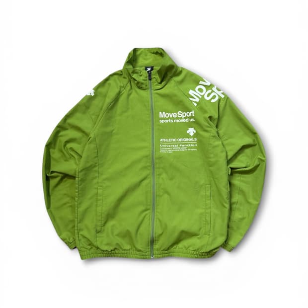 데상트 Move Sport 라임 바람막이