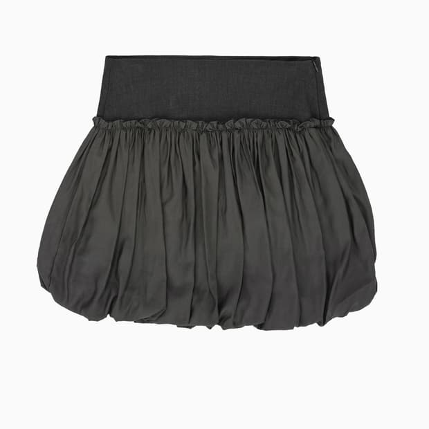 오헤시오 벌룬 미디 스커트