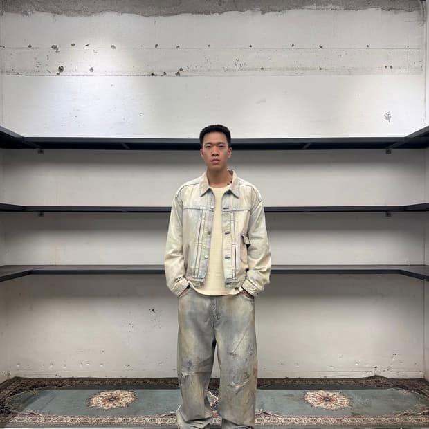 안셀름 에이징 데님 자켓 (인디고) 3사이즈