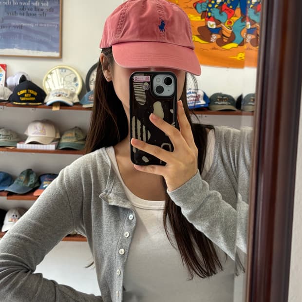 폴로 빈티지 볼캡