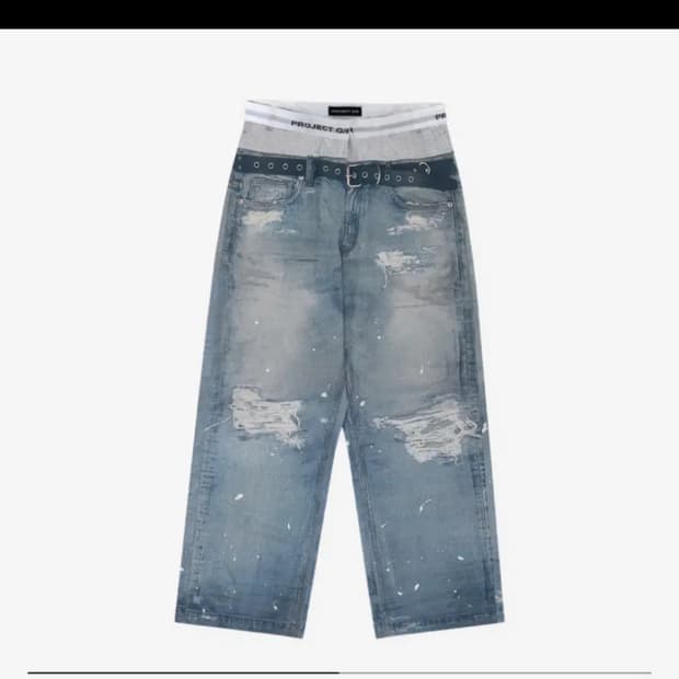 프로젝트gr 트롱프 데님팬츠 3사이즈