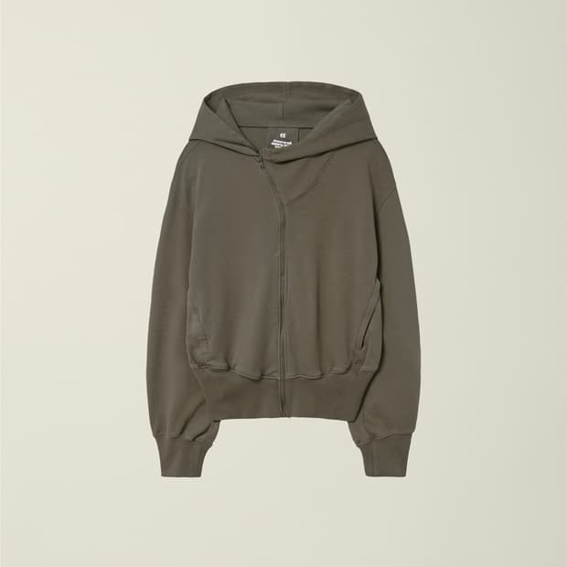 [M] 누마레 ee 커브드 후드집업