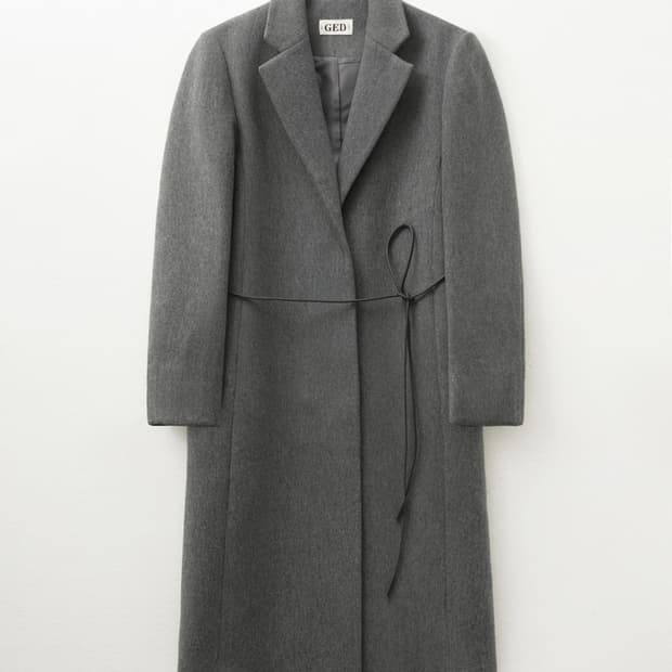 게드 OBSIDIAN LONG WOOL COAT