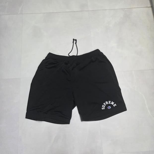 슈프림×챔피언 메쉬 팬츠 xl 
