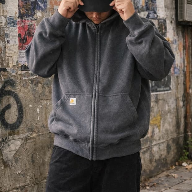 carhartt 집업후드 오리지널 핏 XL